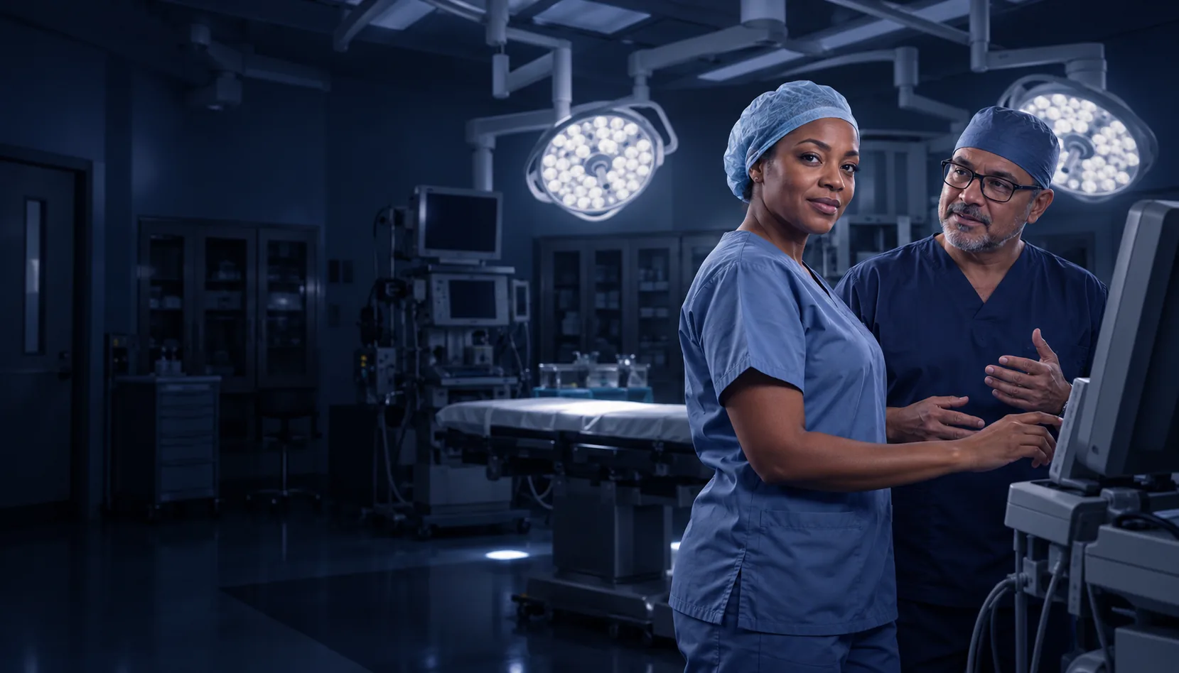 Ambiente hospitalar e tecnologia do portfólio Cardiomed